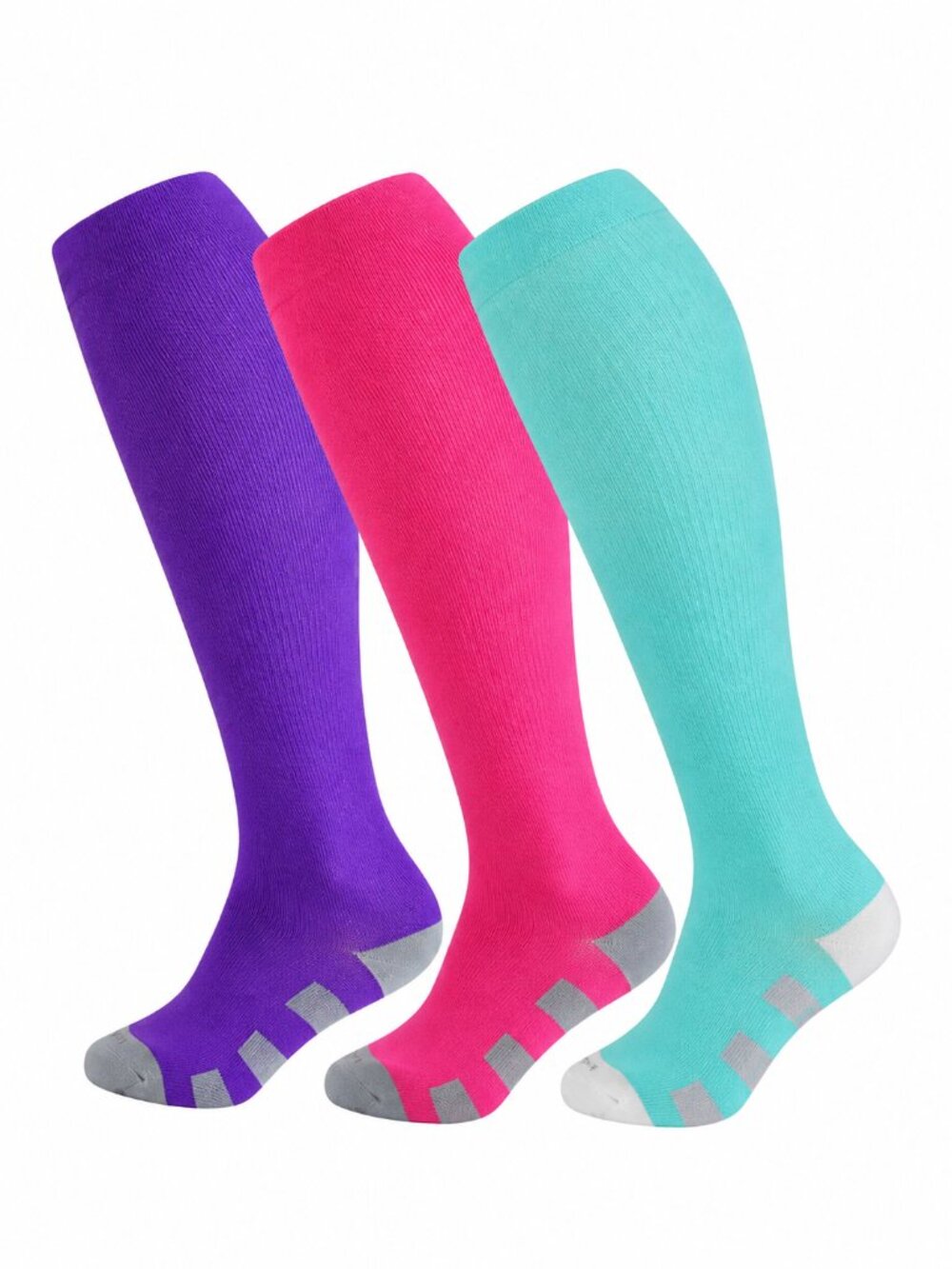 Wide Calf Compression Socks for Women & Men Extra Large Size Support Socks